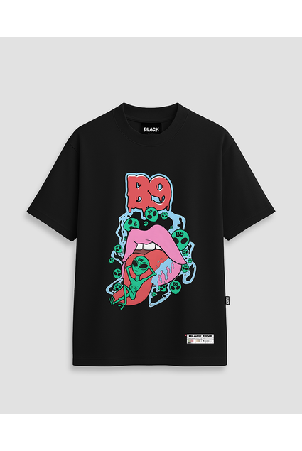 Camiseta Black Nine Rap Legends - Vermelha
