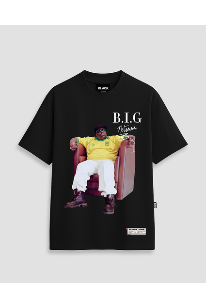 Camiseta Black Nine Tupac Thug Life - Preta