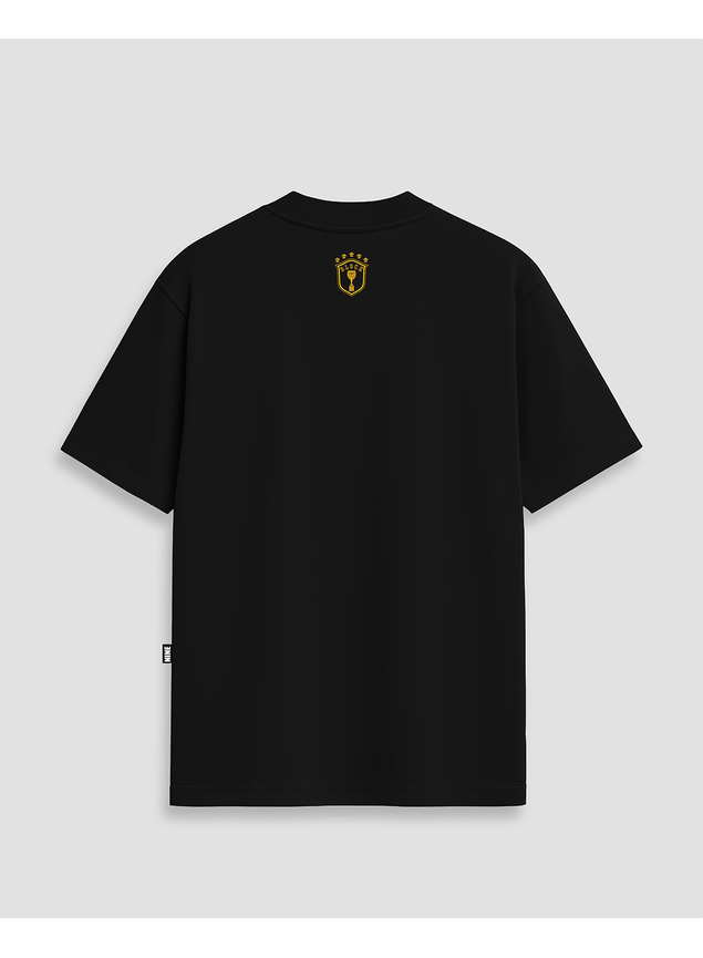 Camiseta Oversized Streetwear Notorious Baby Big Brasil - Preta