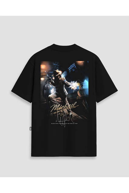 Camiseta Edição Limitada Black Nine São Jorge - Preta