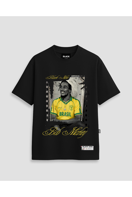 Camiseta Black Nine Premium Muhammad Ali - Marrom B90396