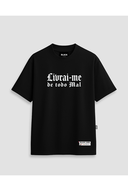 Camiseta Black Nine Rap Legends - Preta
