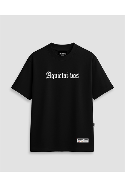 Camiseta Black Nine Tupac x Snoop Dogg - Preta