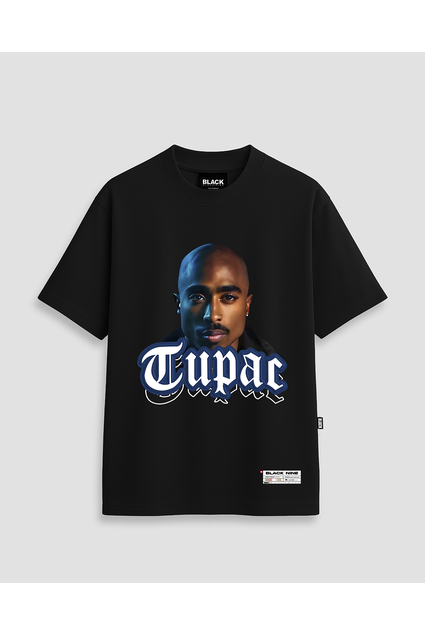 Camiseta Oversized Streetwear Michael Jackson Cordão B9 - Preta