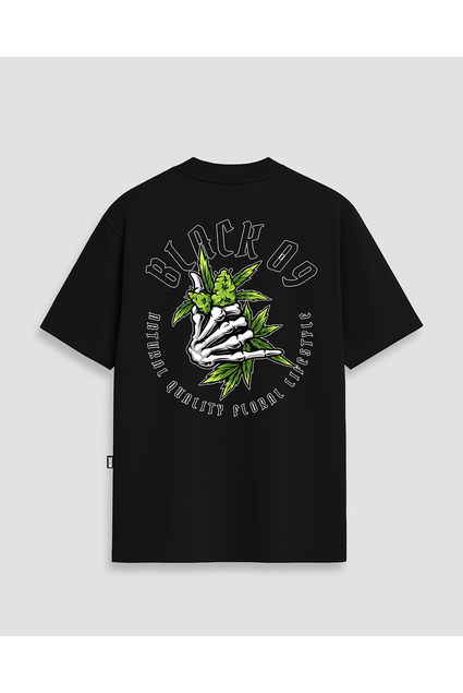 Camiseta Oversized Streetwear Brasil 09 - Preta