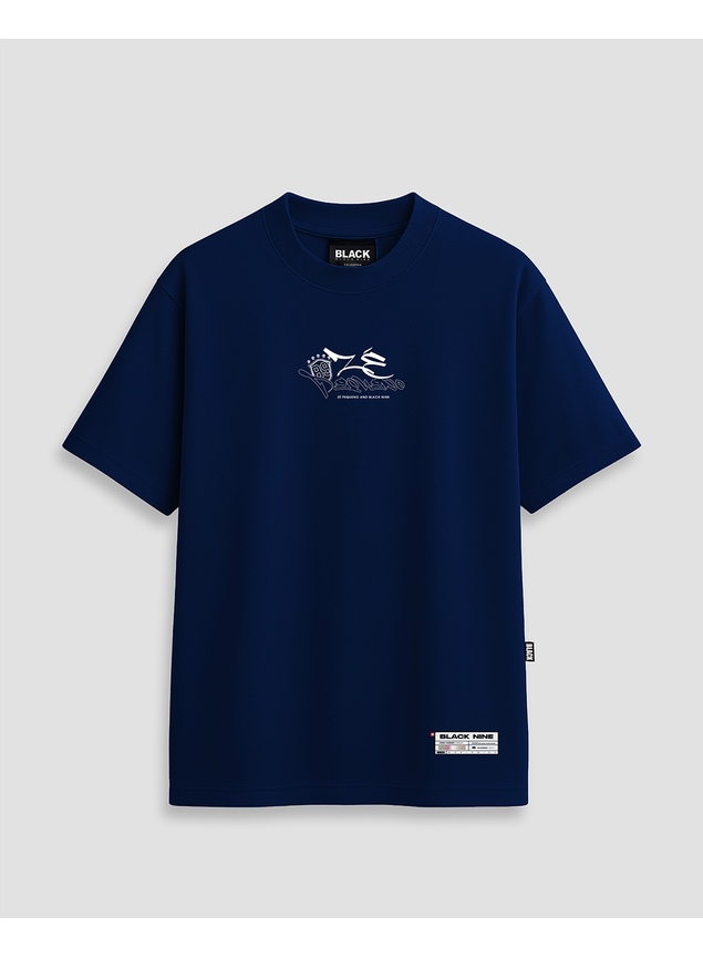 Camiseta Oficial Zé Pequeno Brasil - Azul Marinho