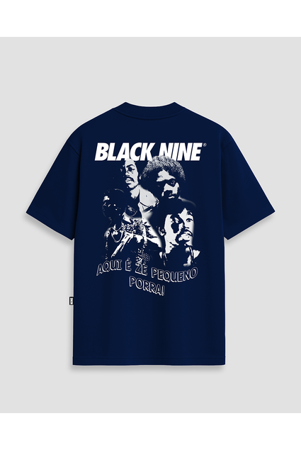 Camiseta Oficial Zé Pequeno Bootleg - Azul Marinho