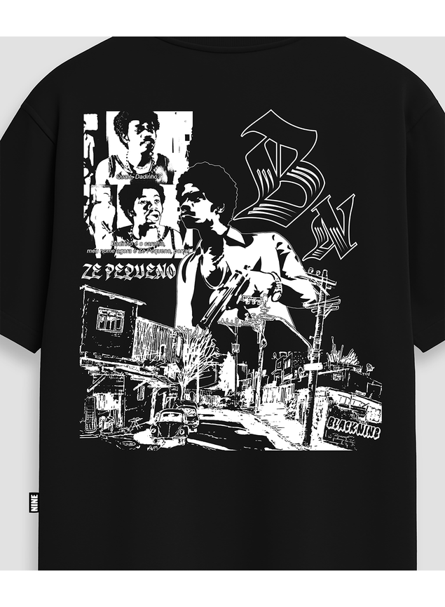 Camiseta Oficial Meu Nome É Zé Pequeno - Preta