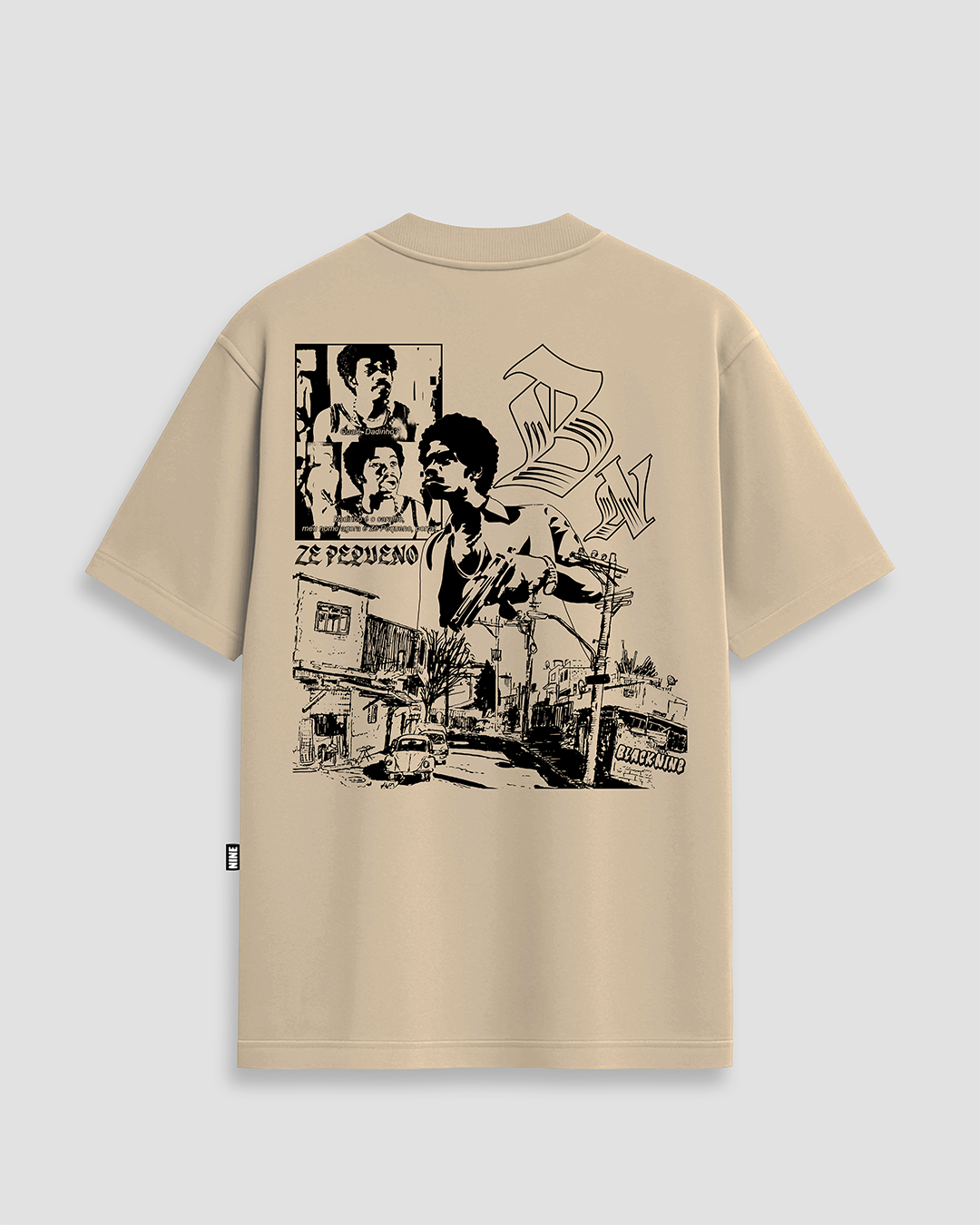 Camiseta Oficial Meu Nome É Zé Pequeno - Branca