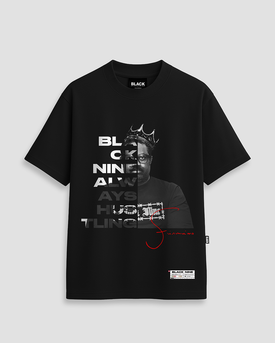 Camiseta Oficial Leandro Firmino - Preta