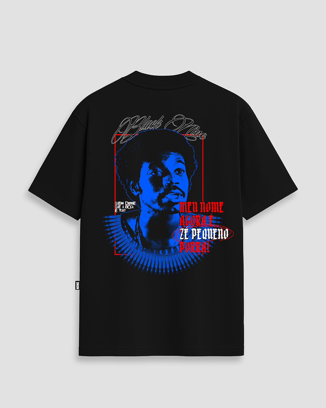 Camiseta Oficial É Zé Pequeno Porr - Preta