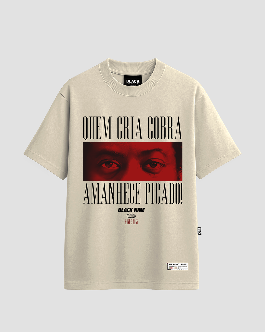 Camiseta Oficial Zé Pequeno Lobo - Off White