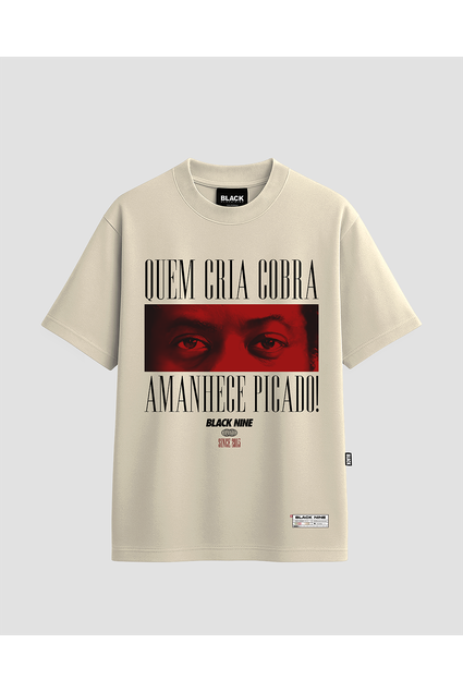 Camiseta Oficial Zé Pequeno Lobo - Off White