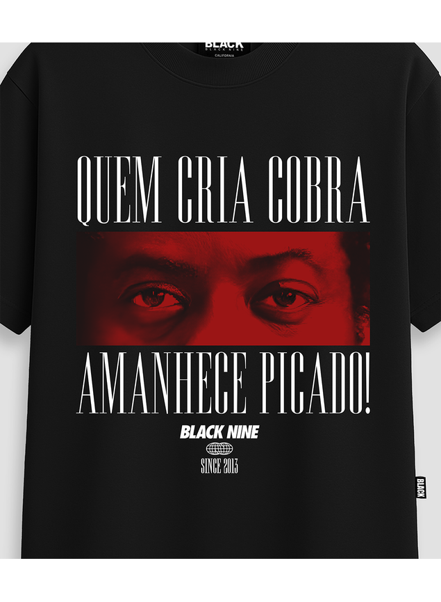 The BONEZ Crew Neck black XXLサイズ Camiseta Oficial Zé Pequeno Lobo - Preta