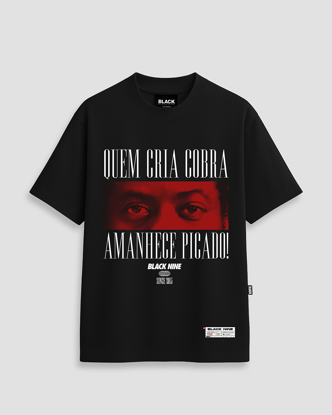 Camiseta Oficial Zé Pequeno Lobo - Preta