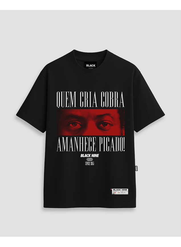 Camiseta Oficial Zé Pequeno Lobo - Preta
