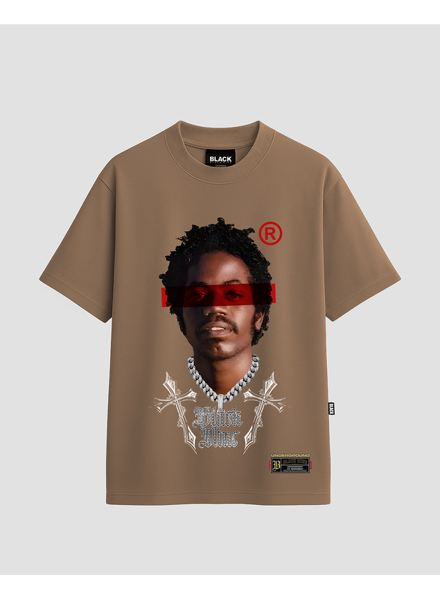 Camiseta Oficial Zé Pequeno - Marrom