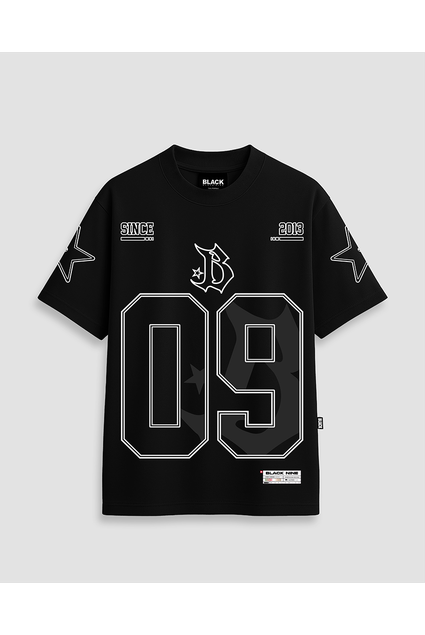 【激レア】t-Ace / Da Truth NO.9 Camiseta Black Nine Number 09 - Preta