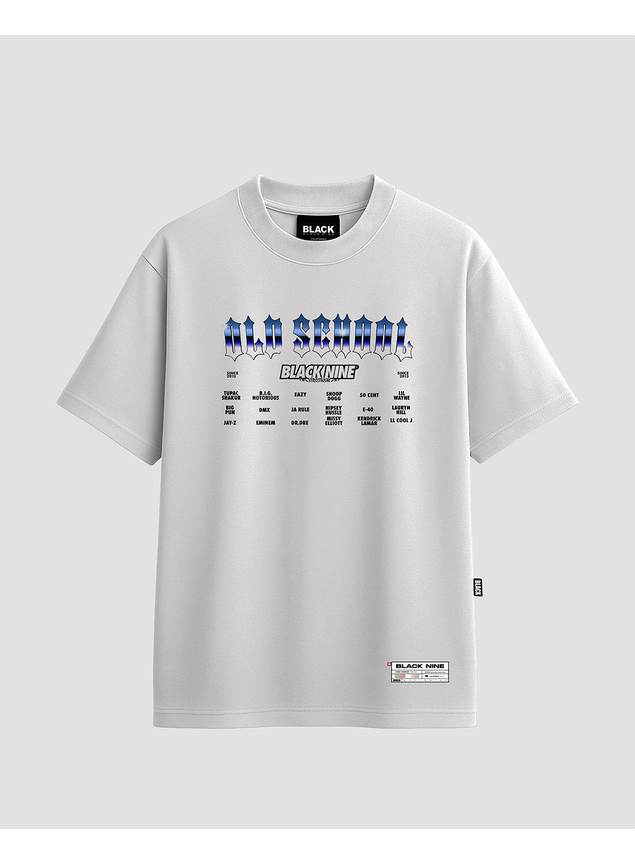90s★BRANDED GARMENTS★MA-1★USA製 Camiseta Oversized Streetwear Rappers Old School - Branca