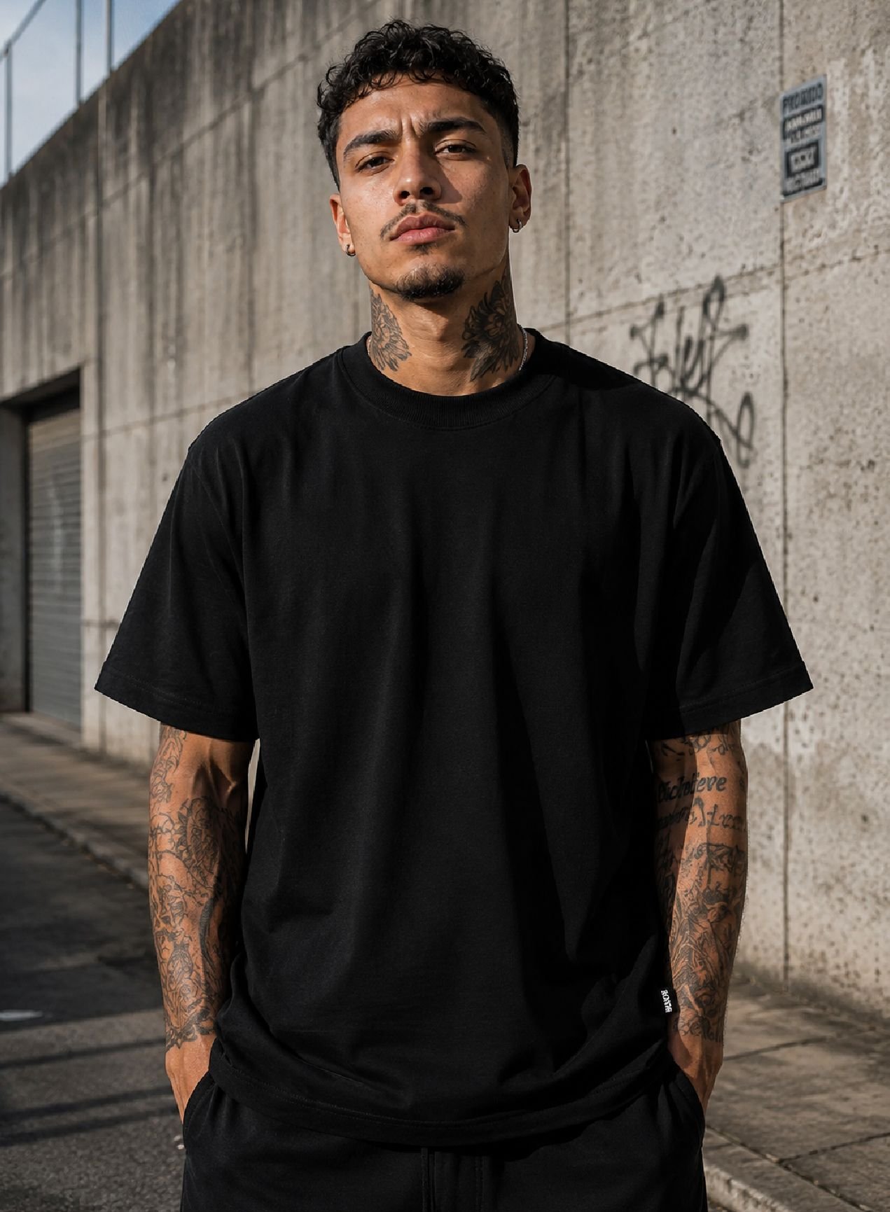 Camiseta Lisa Preta