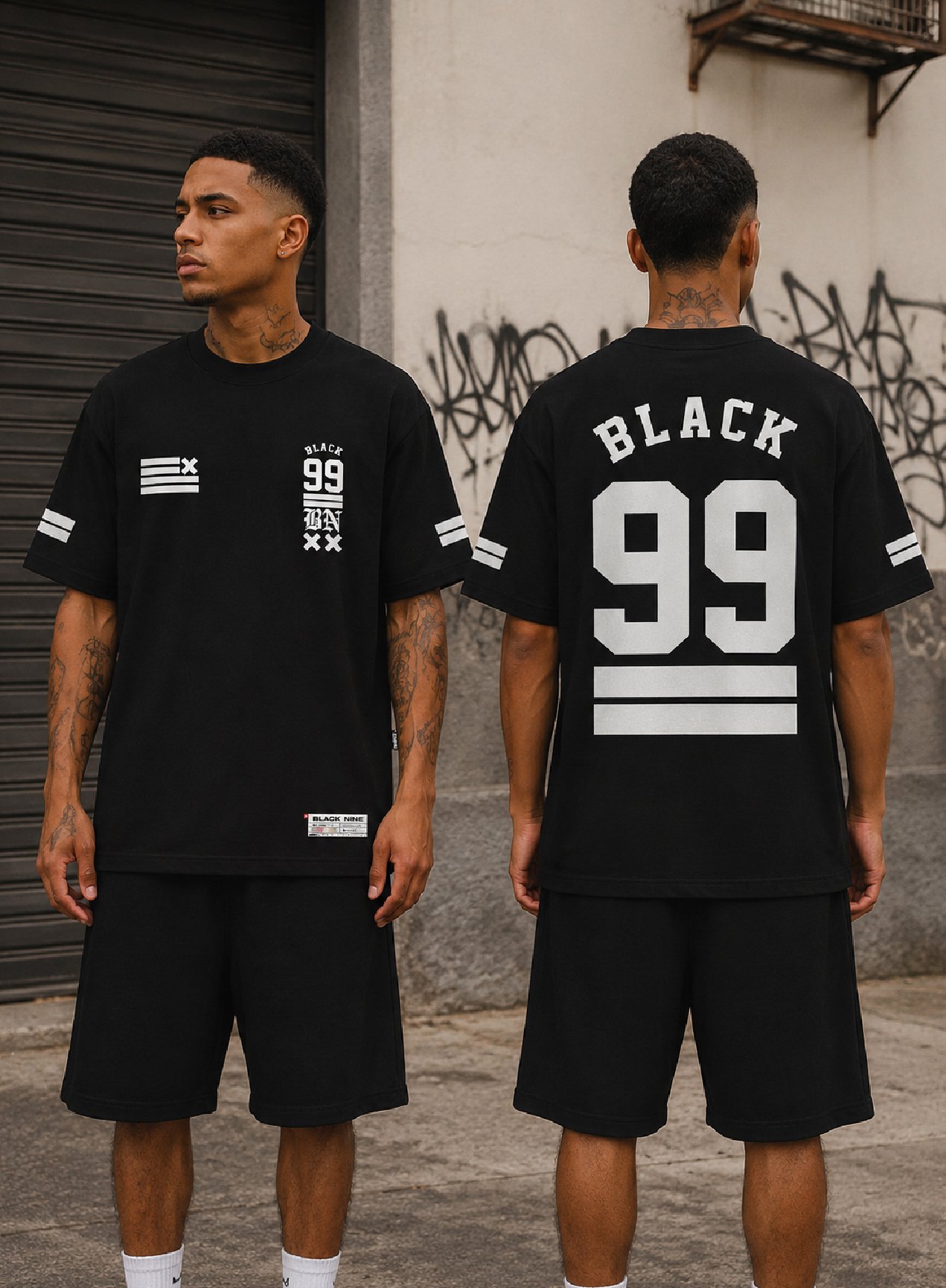 1990's Puritan L/S T-shirt black XL 無地 Camiseta Streetwear Black Nine 99 - Preta