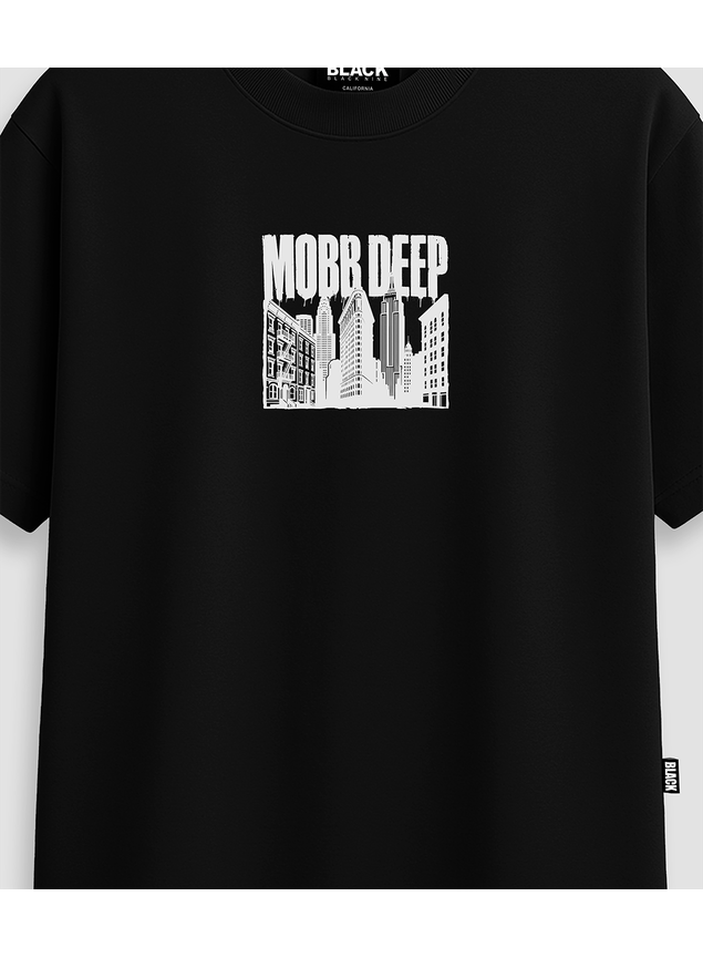 Camiseta Oversized Streetwear Mobb Deep Prodigy - Preta
