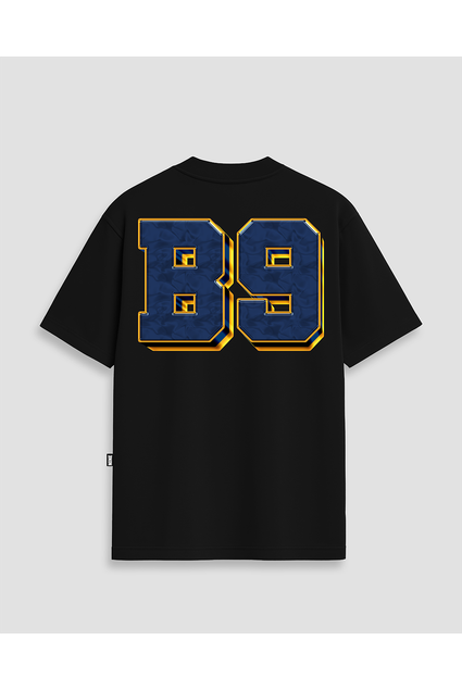 Camiseta Black Nine Premium Es All Black And White - Preto B90514