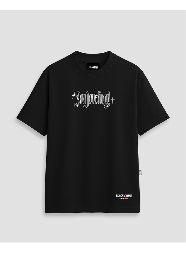 Camiseta Oficial Sou Jovelina - Preta